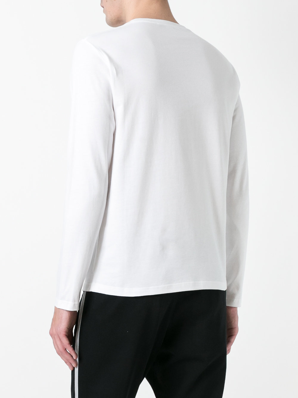 Tomorrow print long sleeve T-shirt
