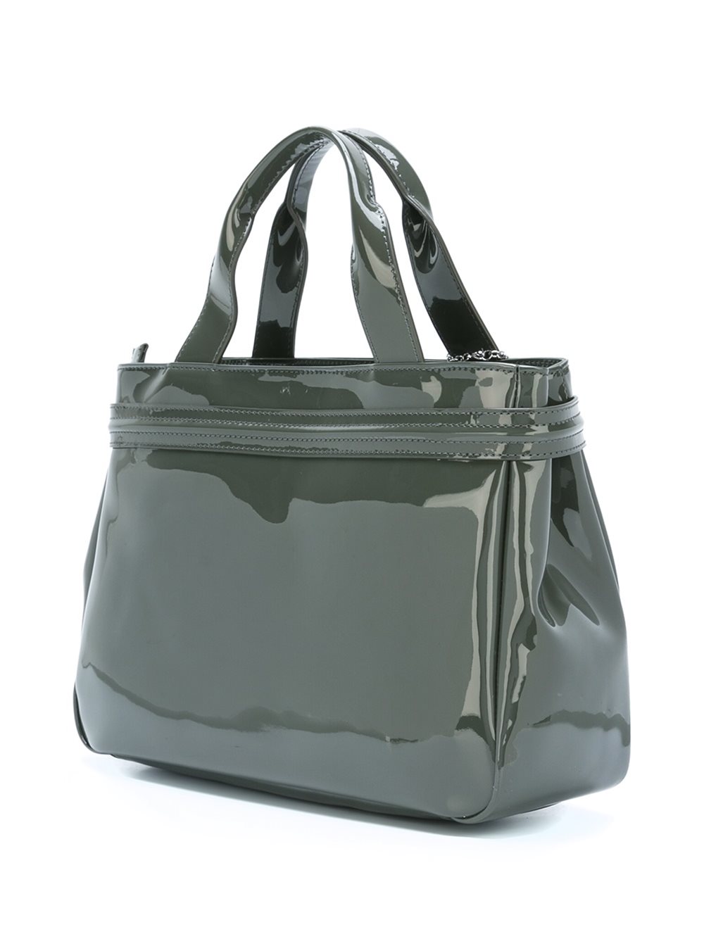 logo embossed medium tote