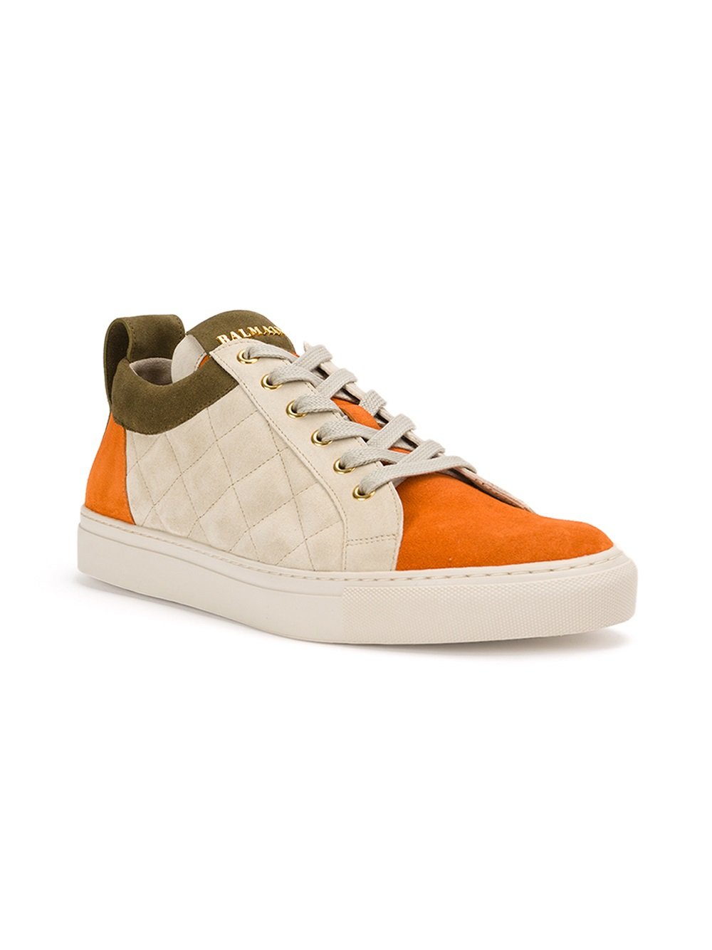 panelled sneakers