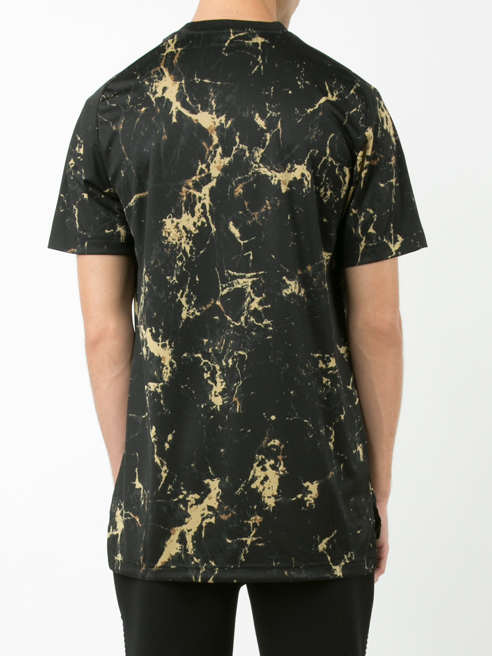 marbled 'Paris' T-shirt