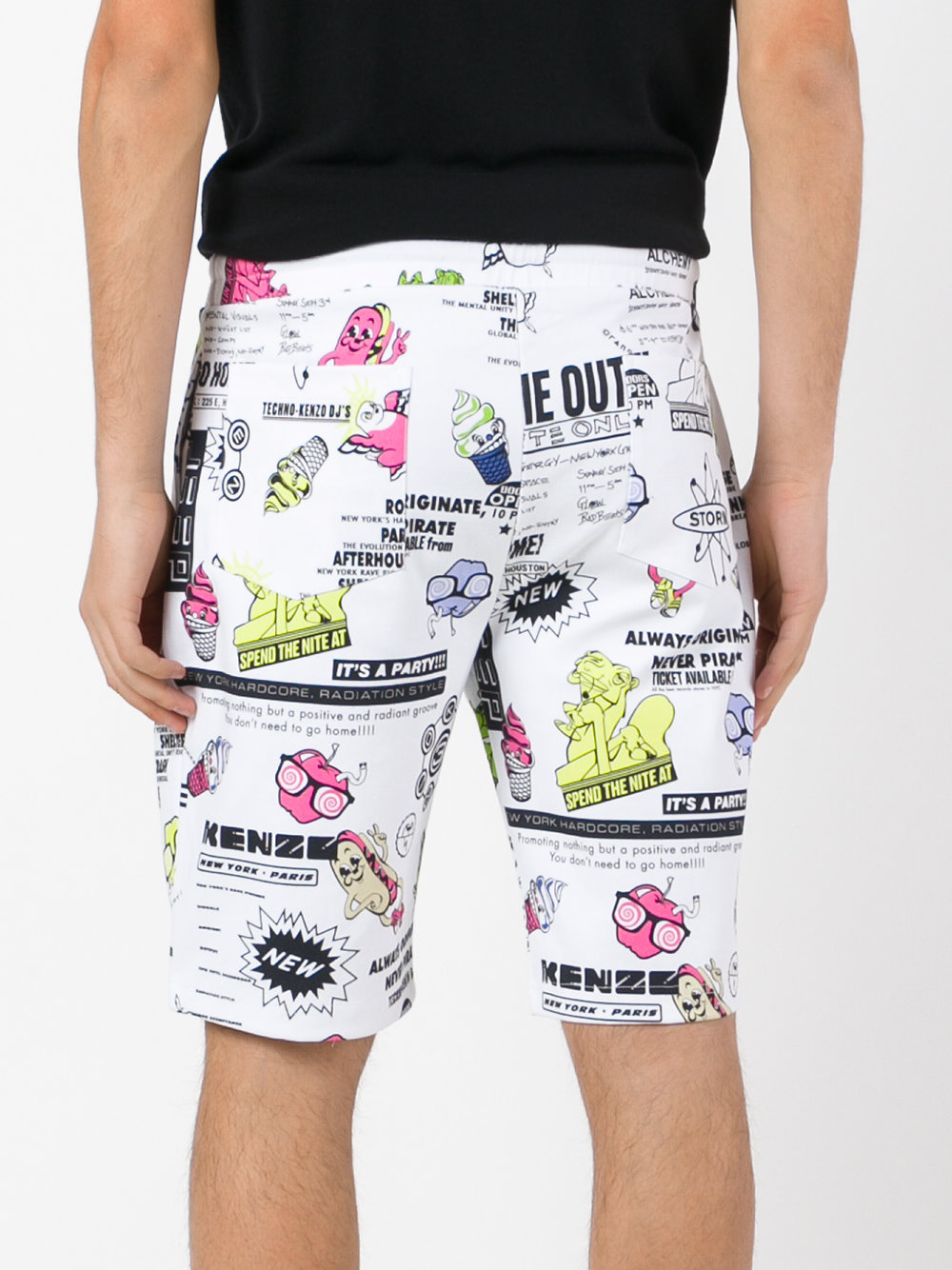 'Cartoon Flyers' track shorts