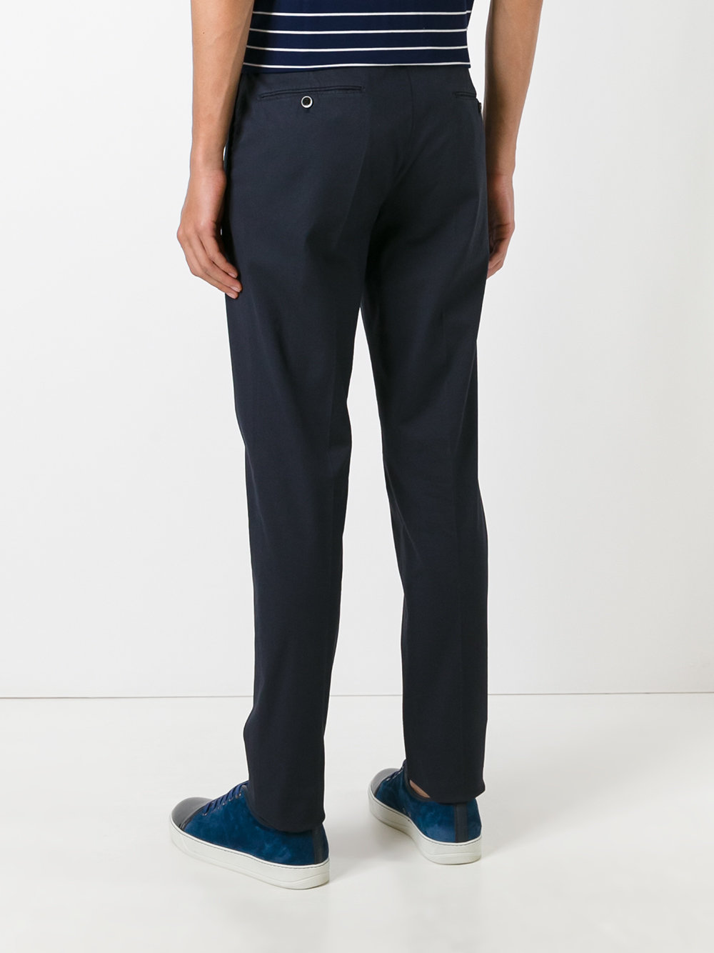cropped tapered trousers