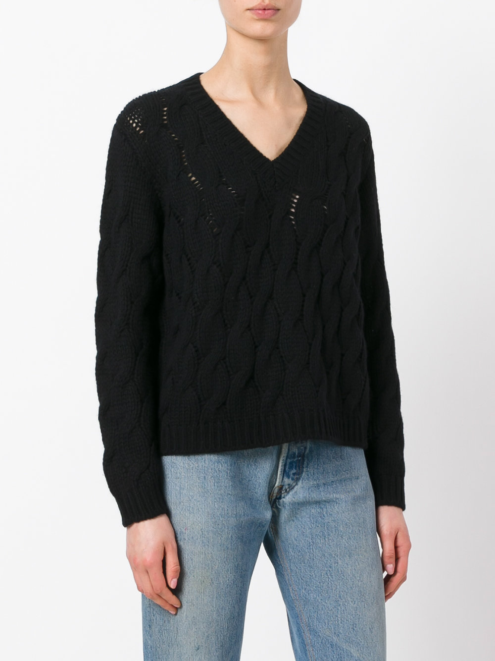 cable knit jumper