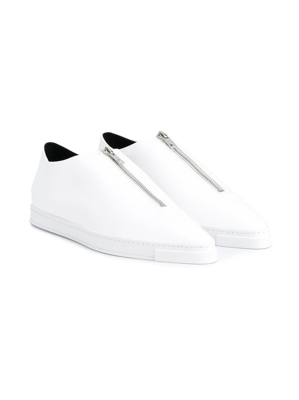 'Medusa' zip loafers