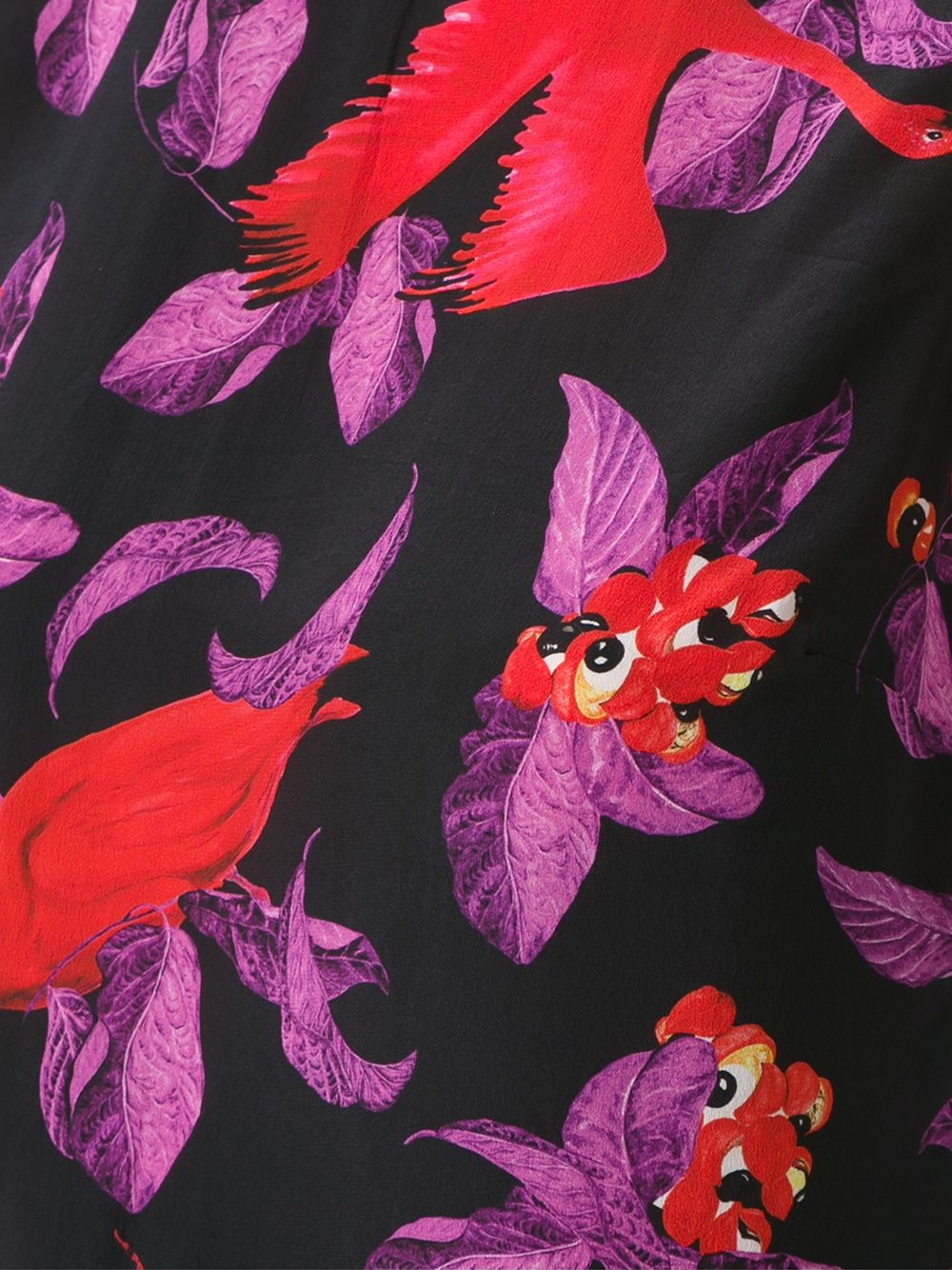 silk printed top