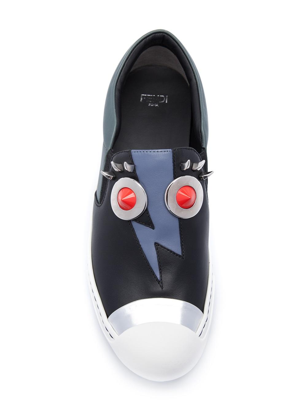 Fendi Faces slip-on sneakers