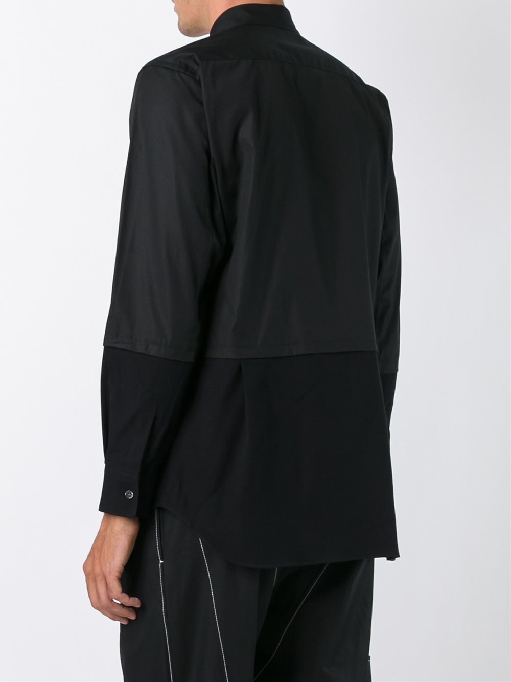 panelled shirt