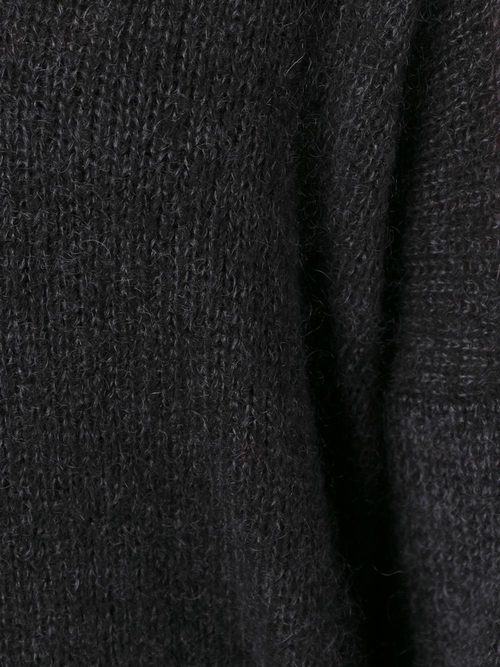 V-neck loose-fit jumper