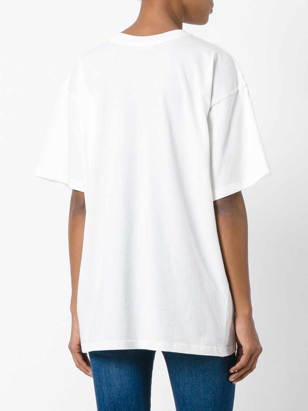 perforated logo T-shirt