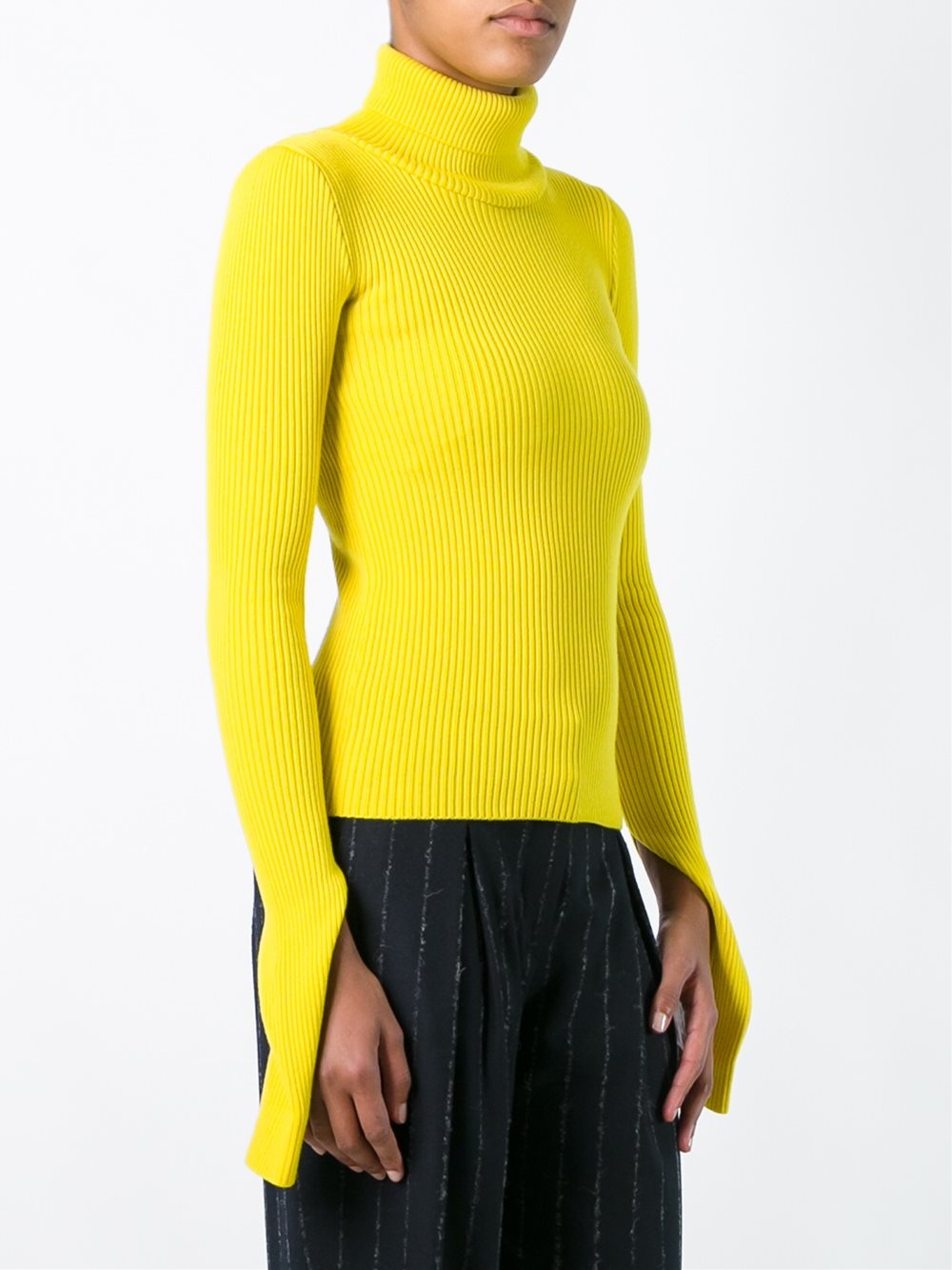 slit cuff jumper