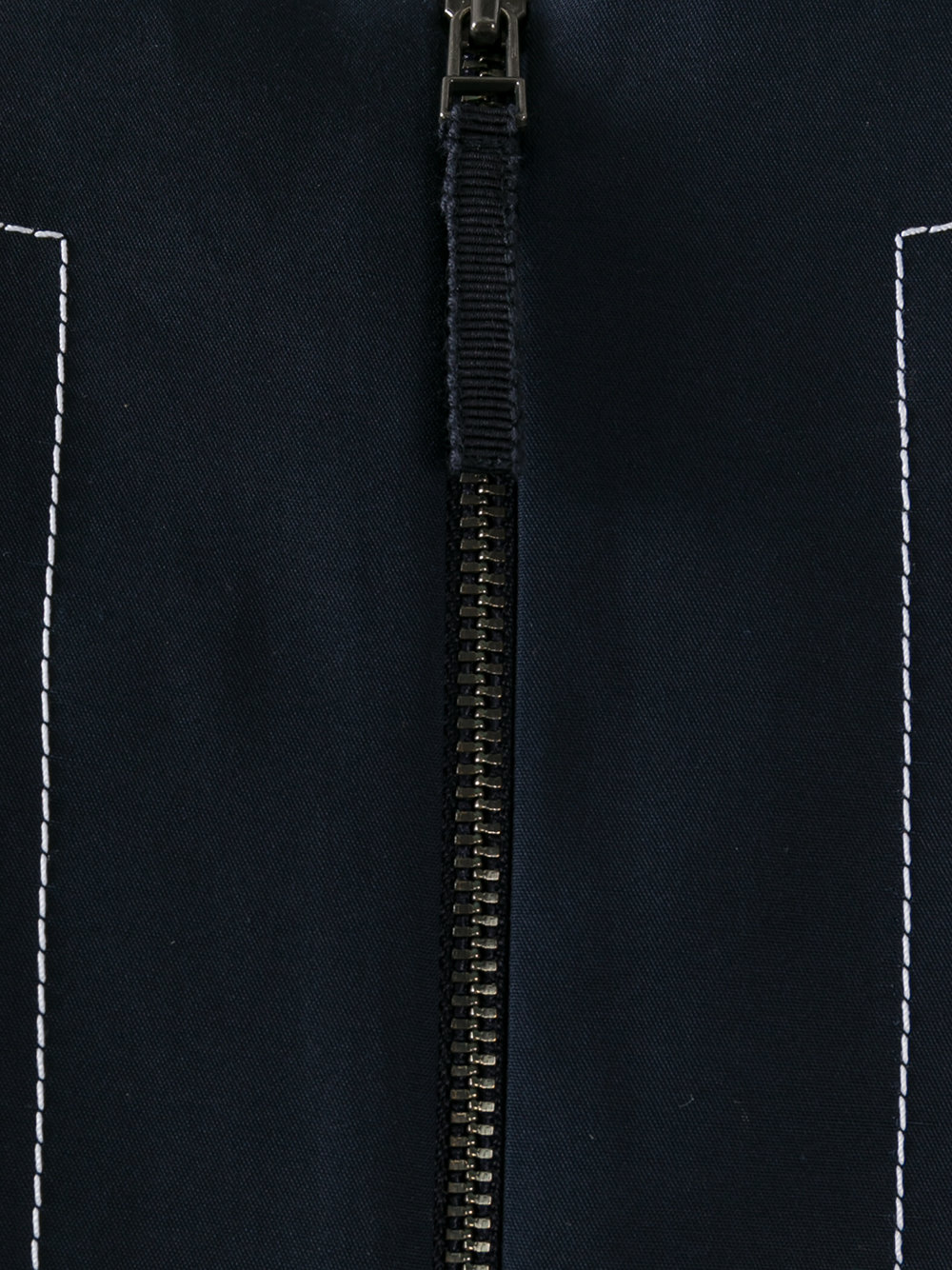 contrast stitch T-shirt dress