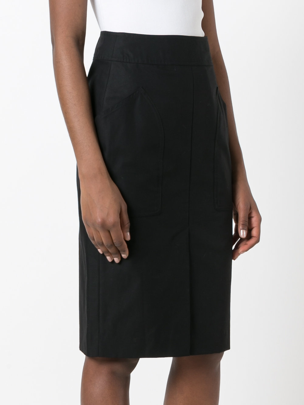 Stanton patch pocket skirt