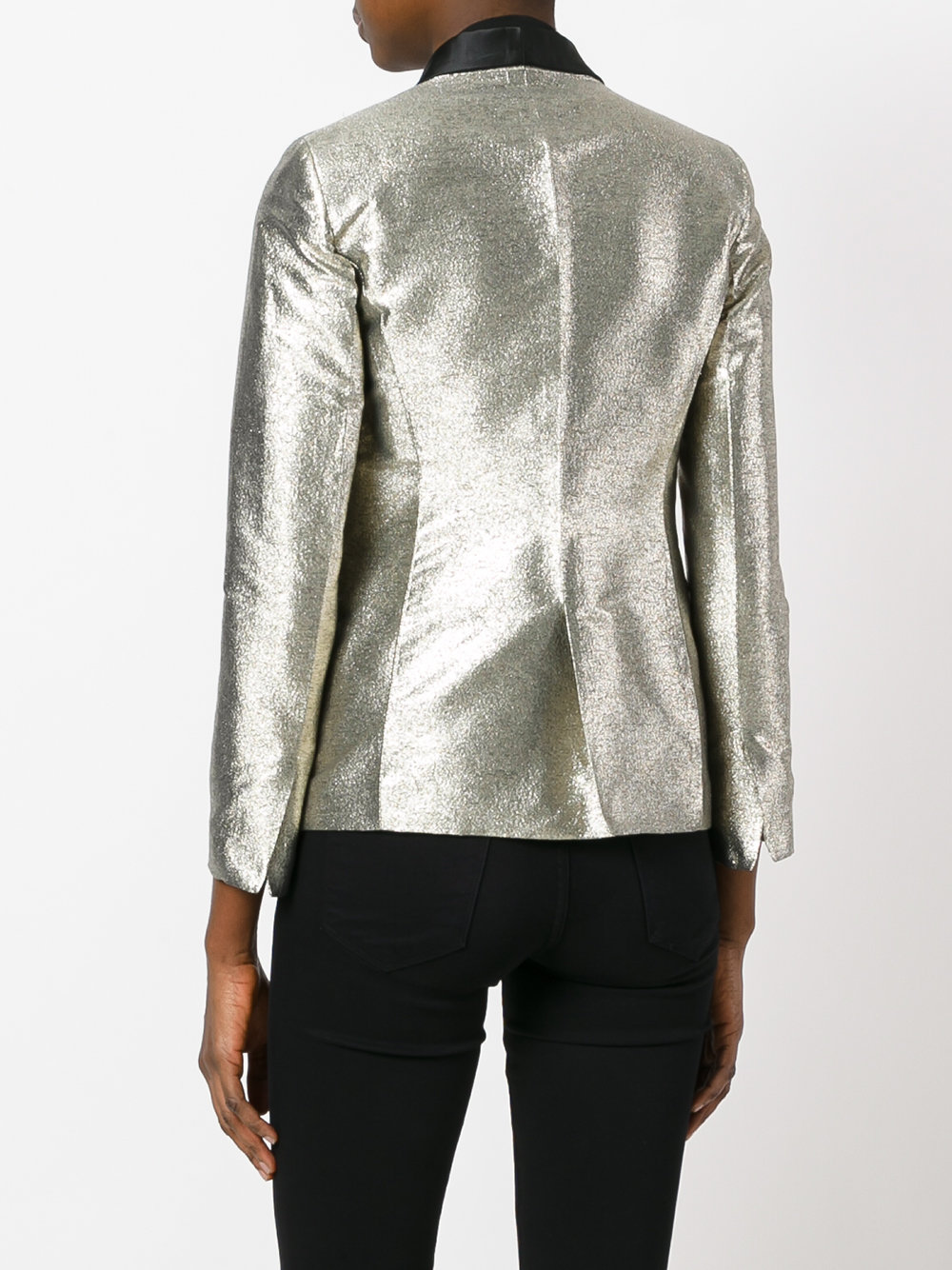 one button blazer 