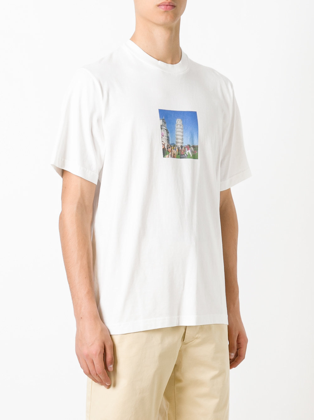 Pisa Tower印花T恤