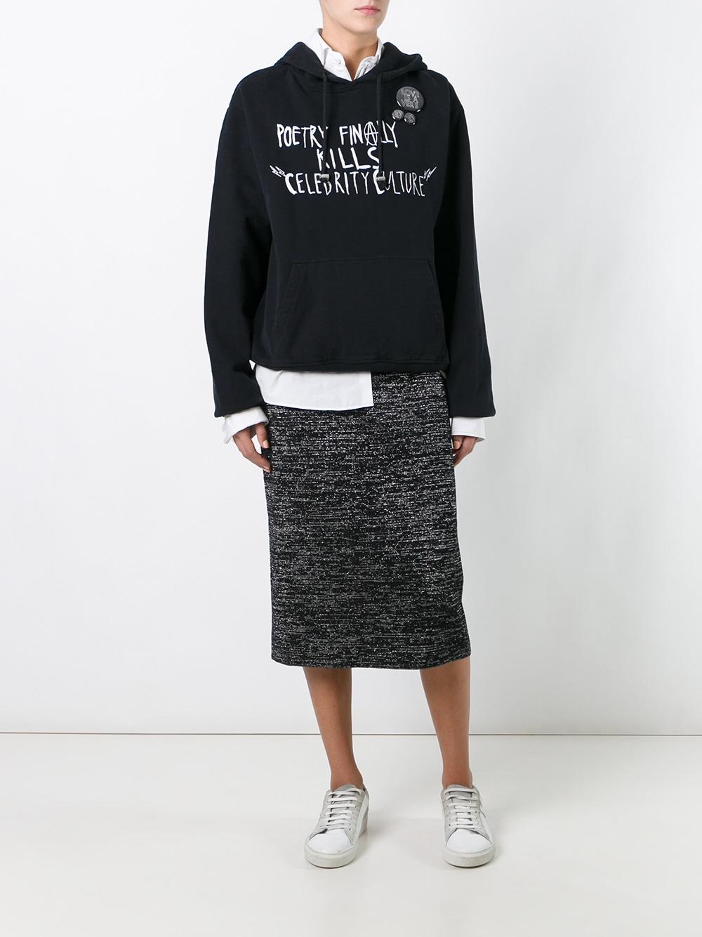 'Punk poetry' hoodie