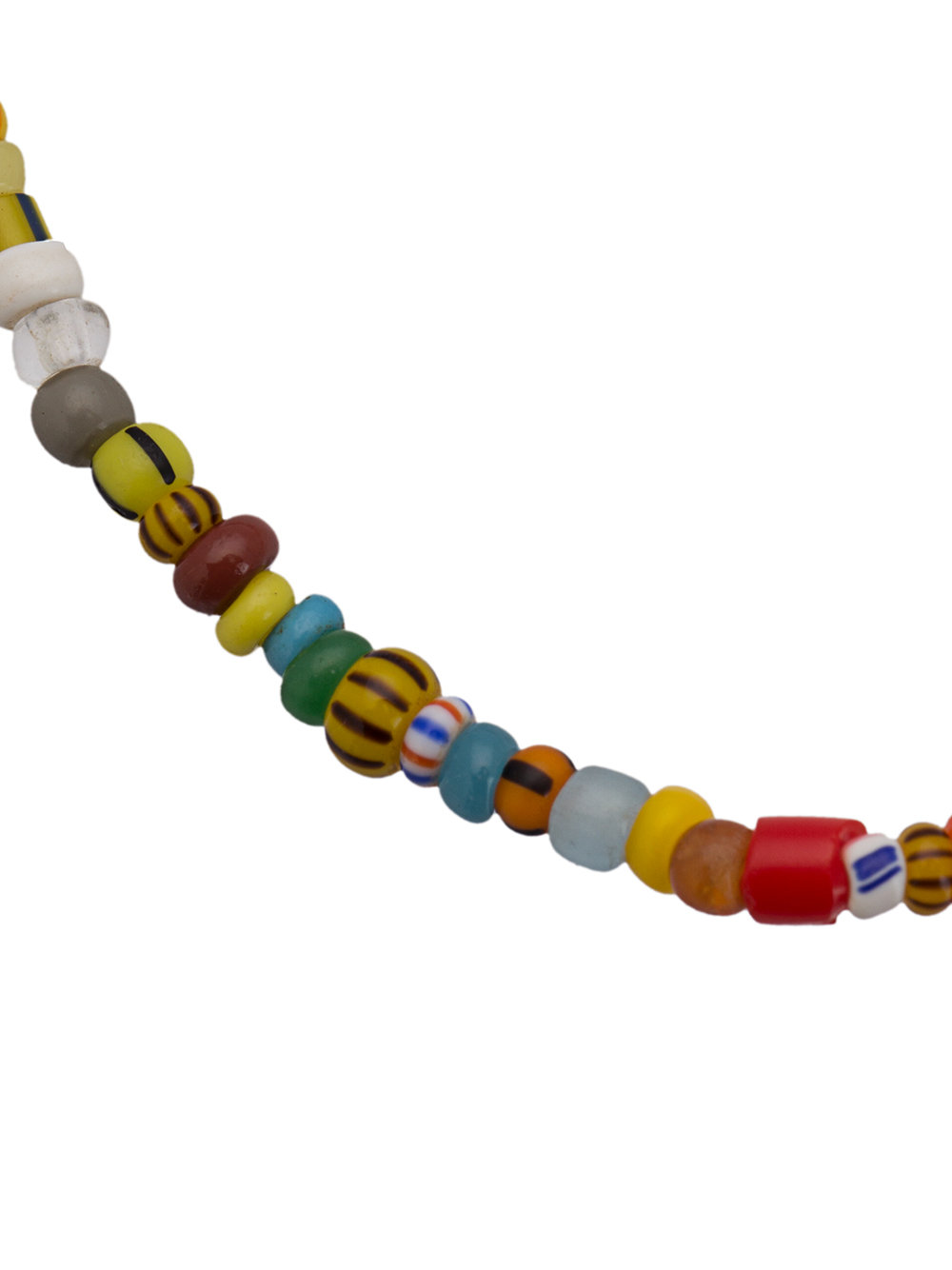 enameled stripe beaded bracelet