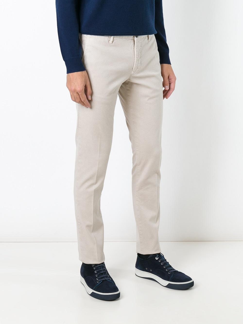 slim-fit chinos