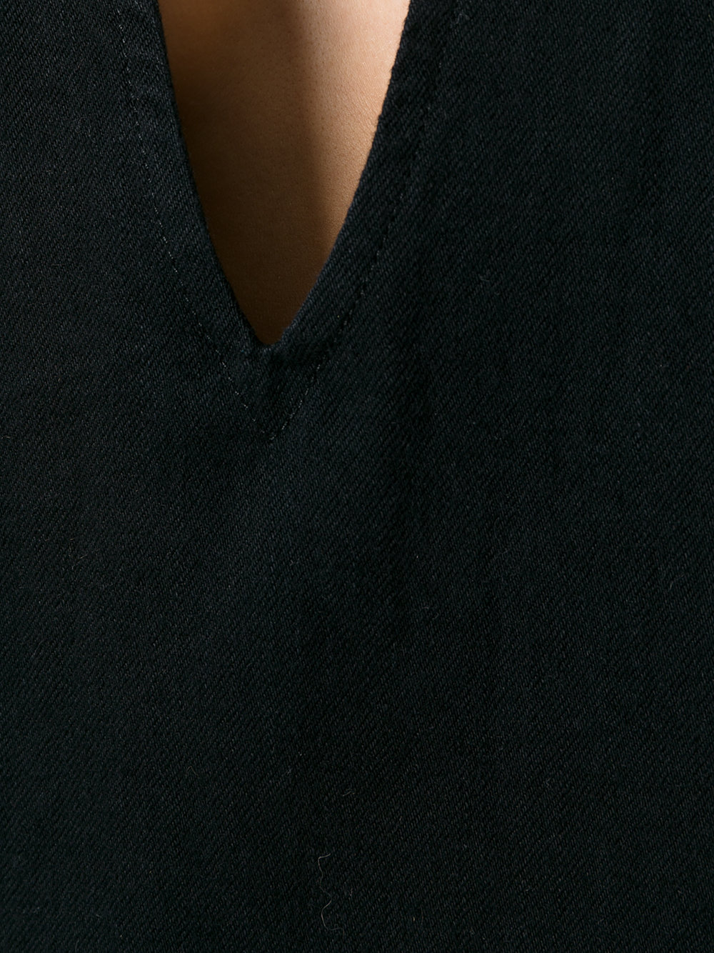 asymmetric deep-V dress