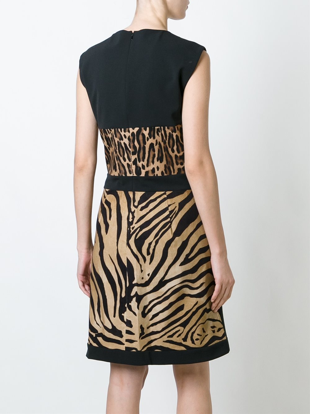 animal print dress