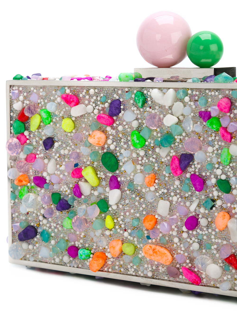 embellished clutch
