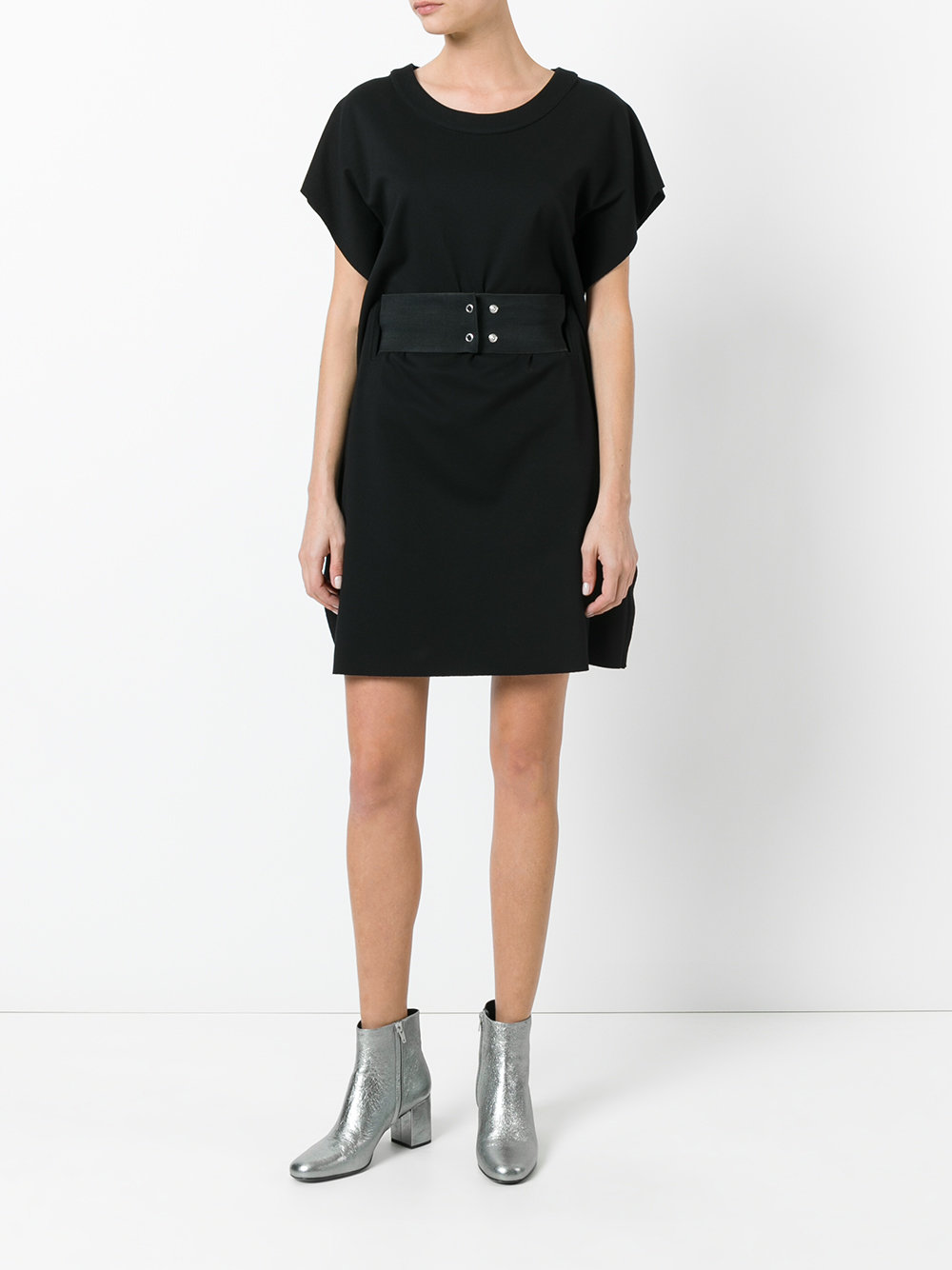 belted dress