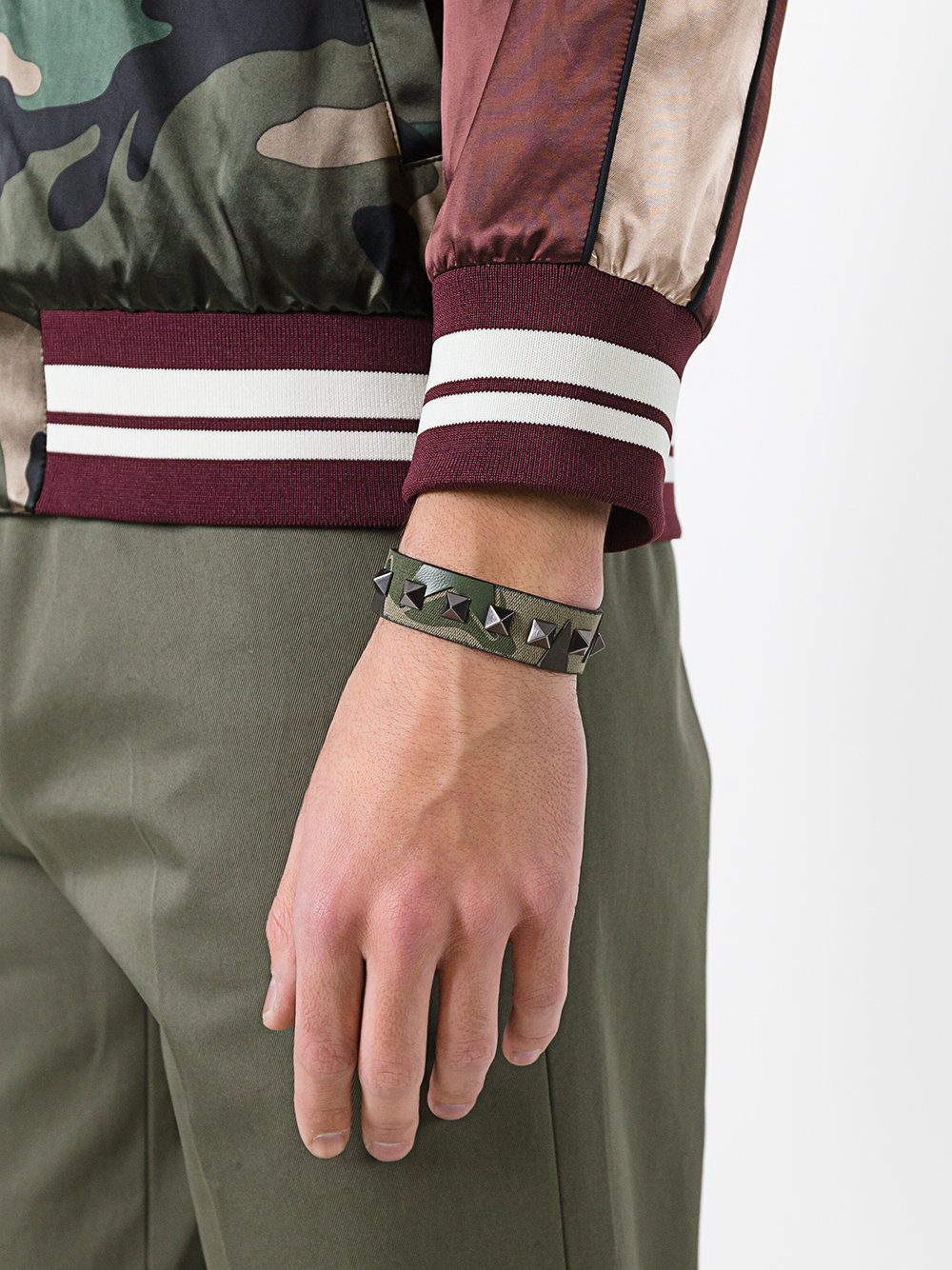 camouflage Rockstud bracelet