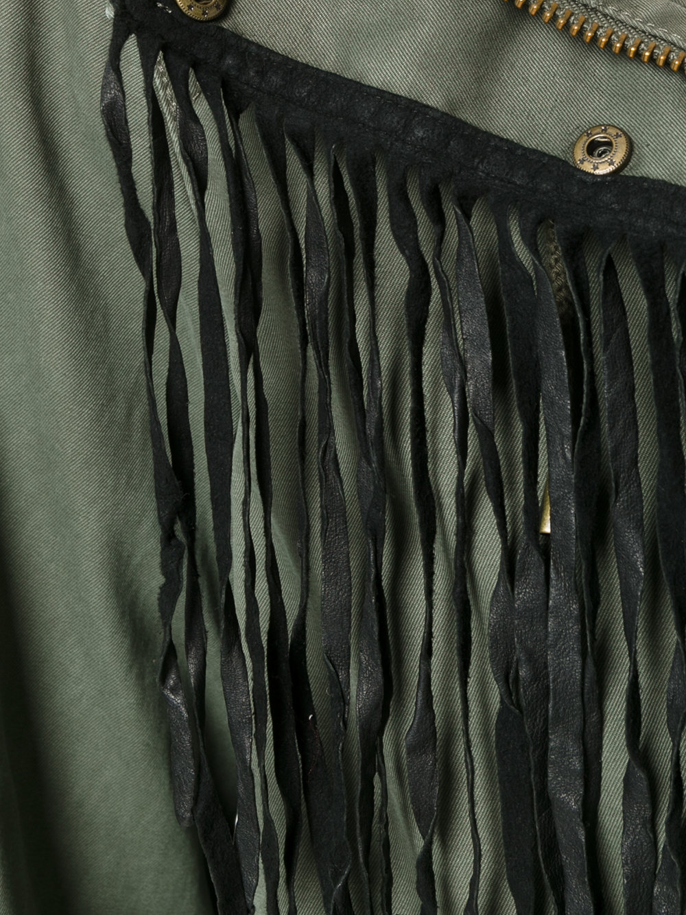 fringed parka 
