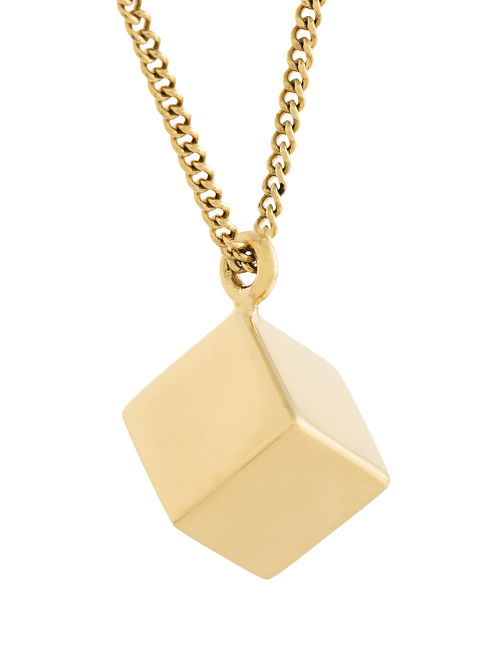 square pendant necklace