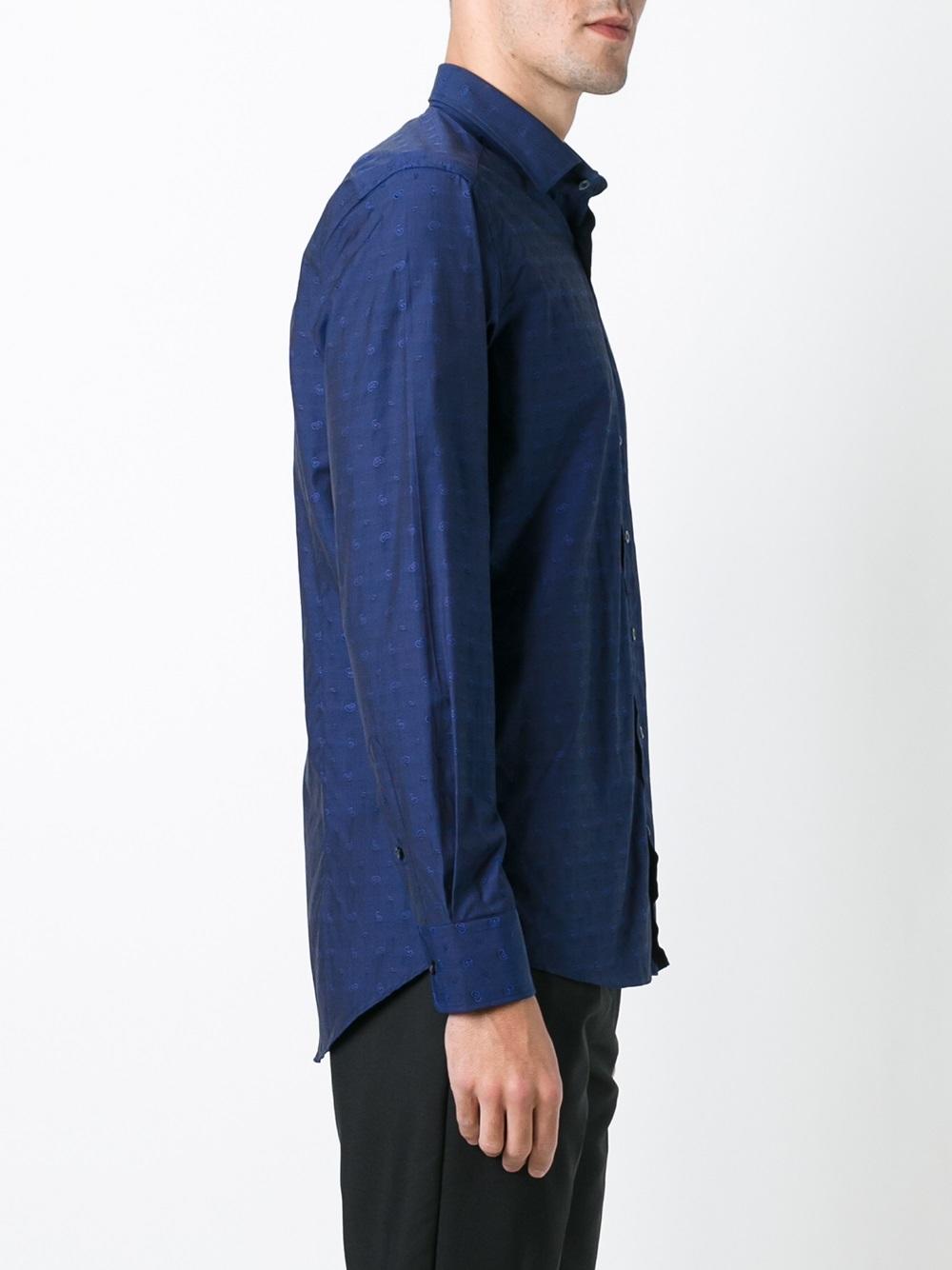 paisley print shirt