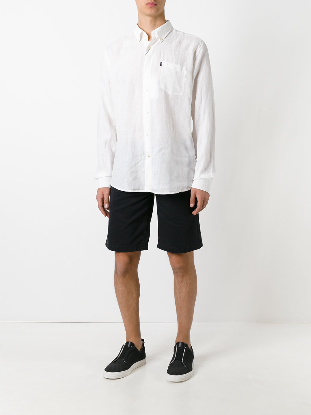 button-down Frank shirt