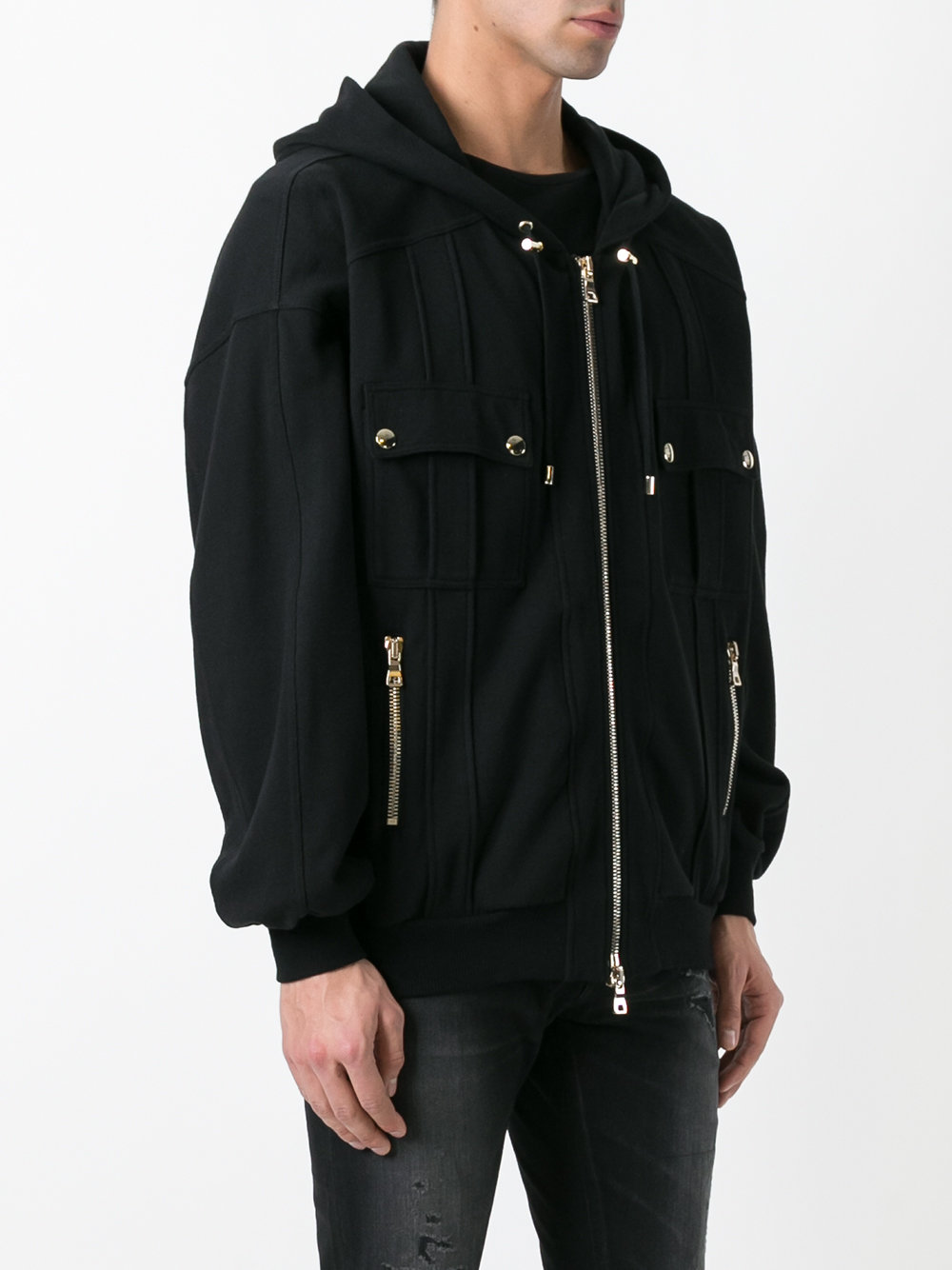 hooded jacket