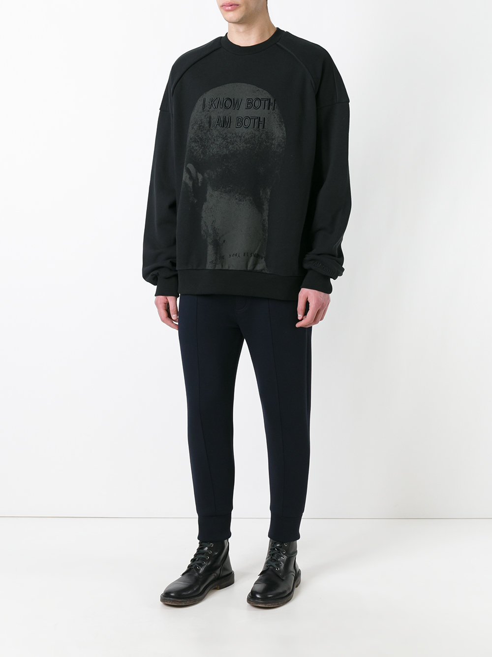 embroidered sweatshirt