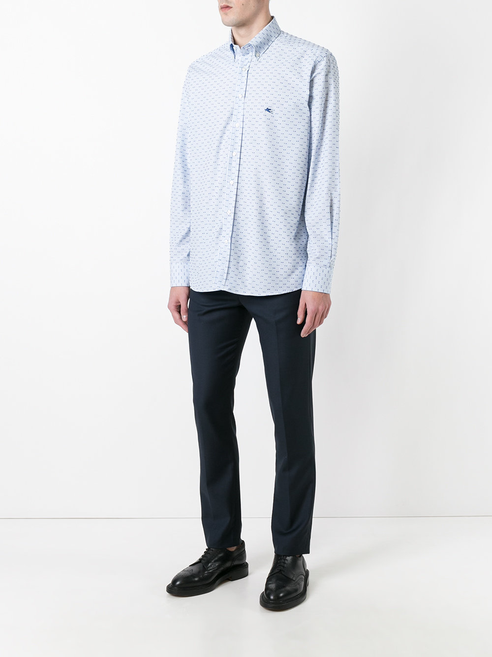 geometric pattern shirt