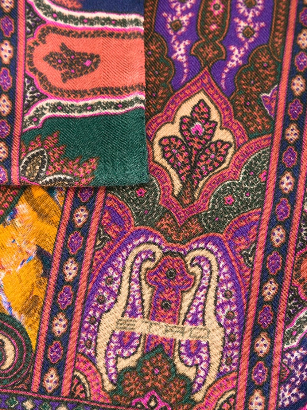paisley print scarf