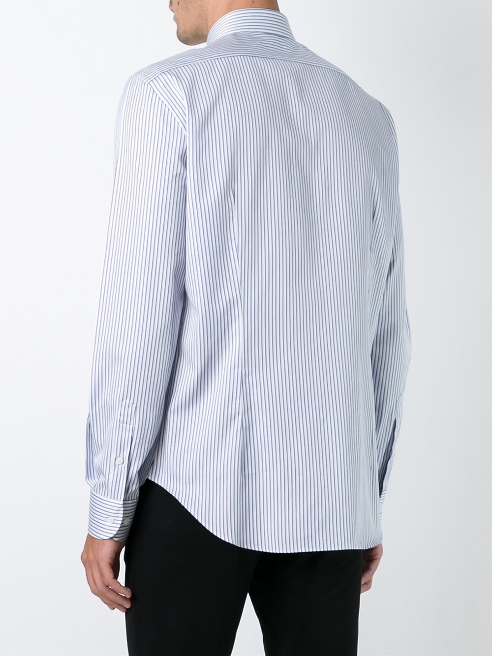 striped slim fit shirt