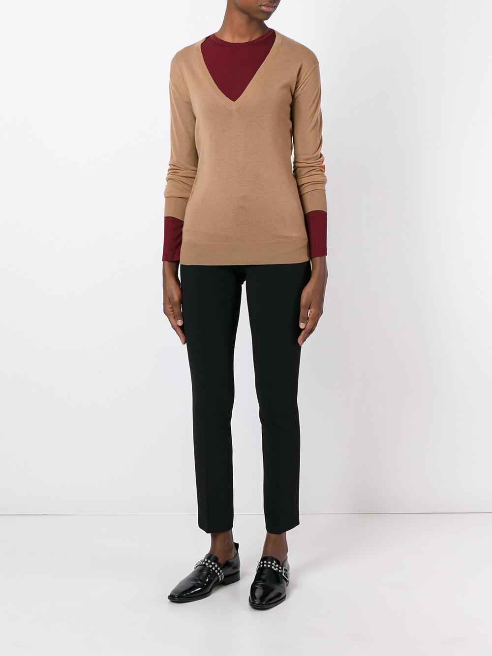 V-neck jumper