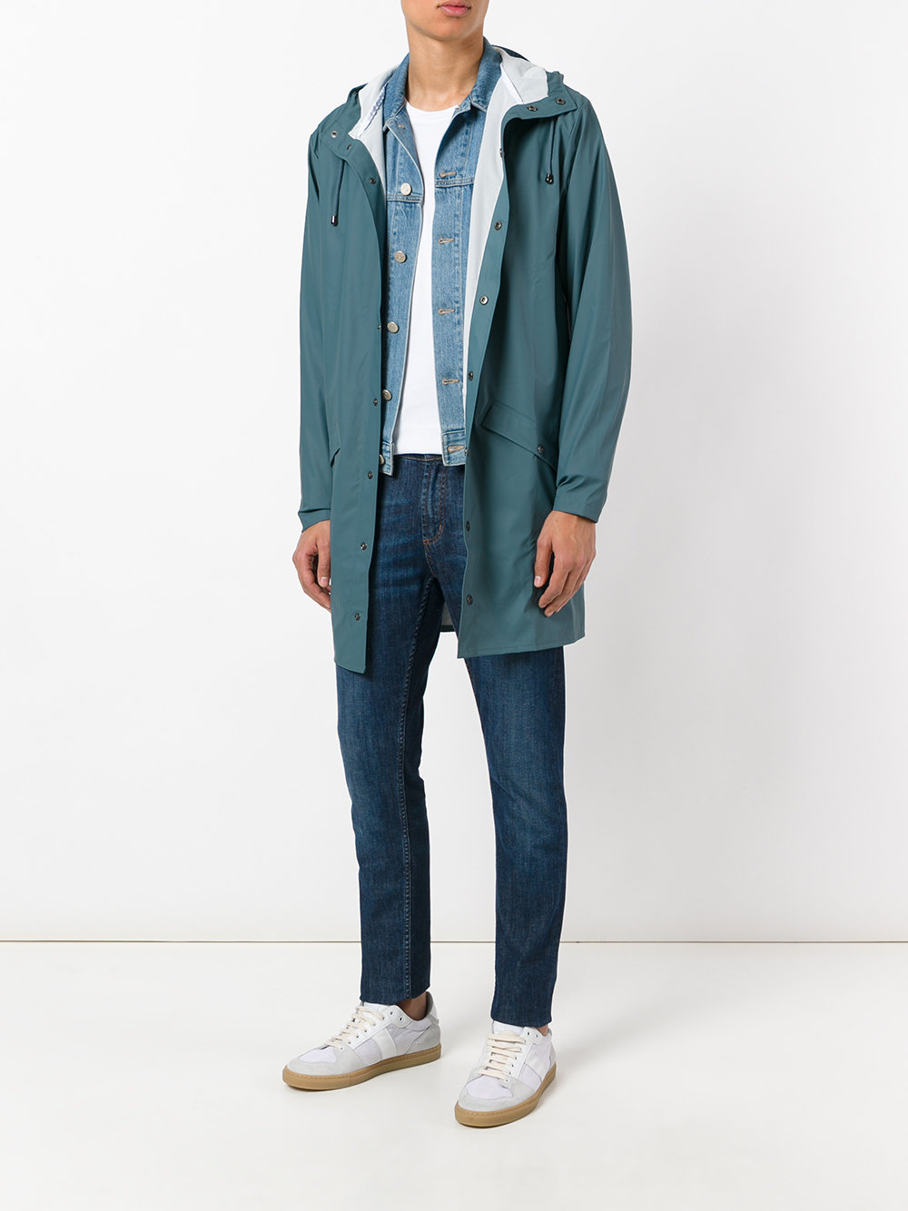 long hooded jacket 