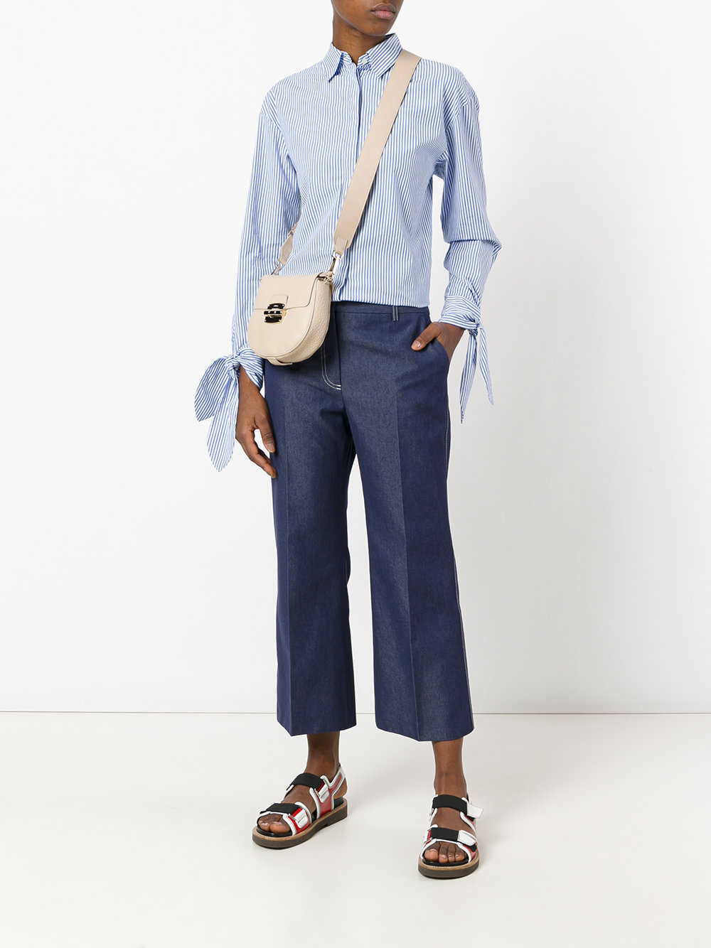 cropped trousers
