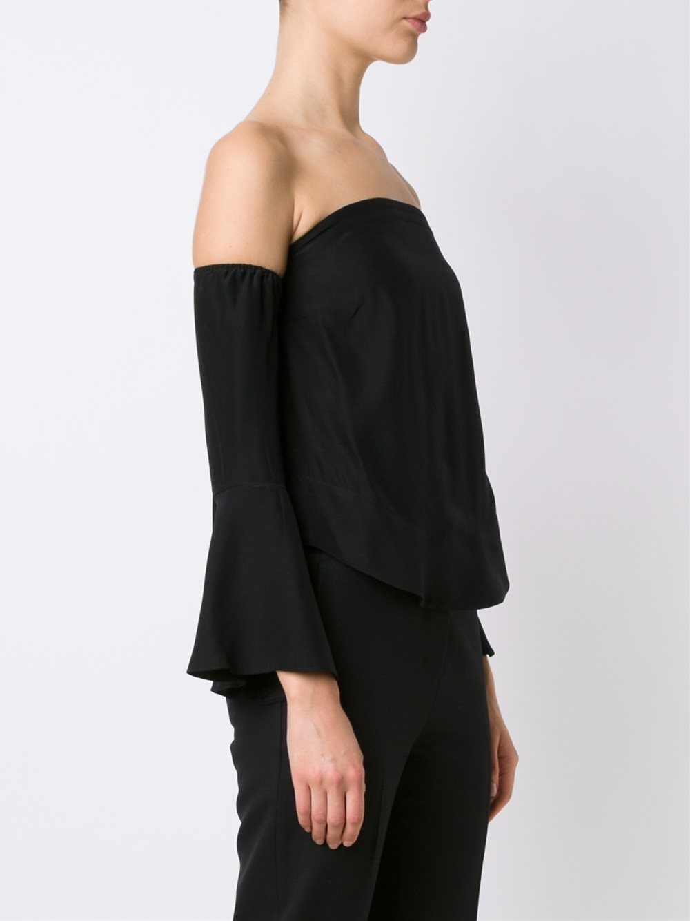 off-shoulder blouse