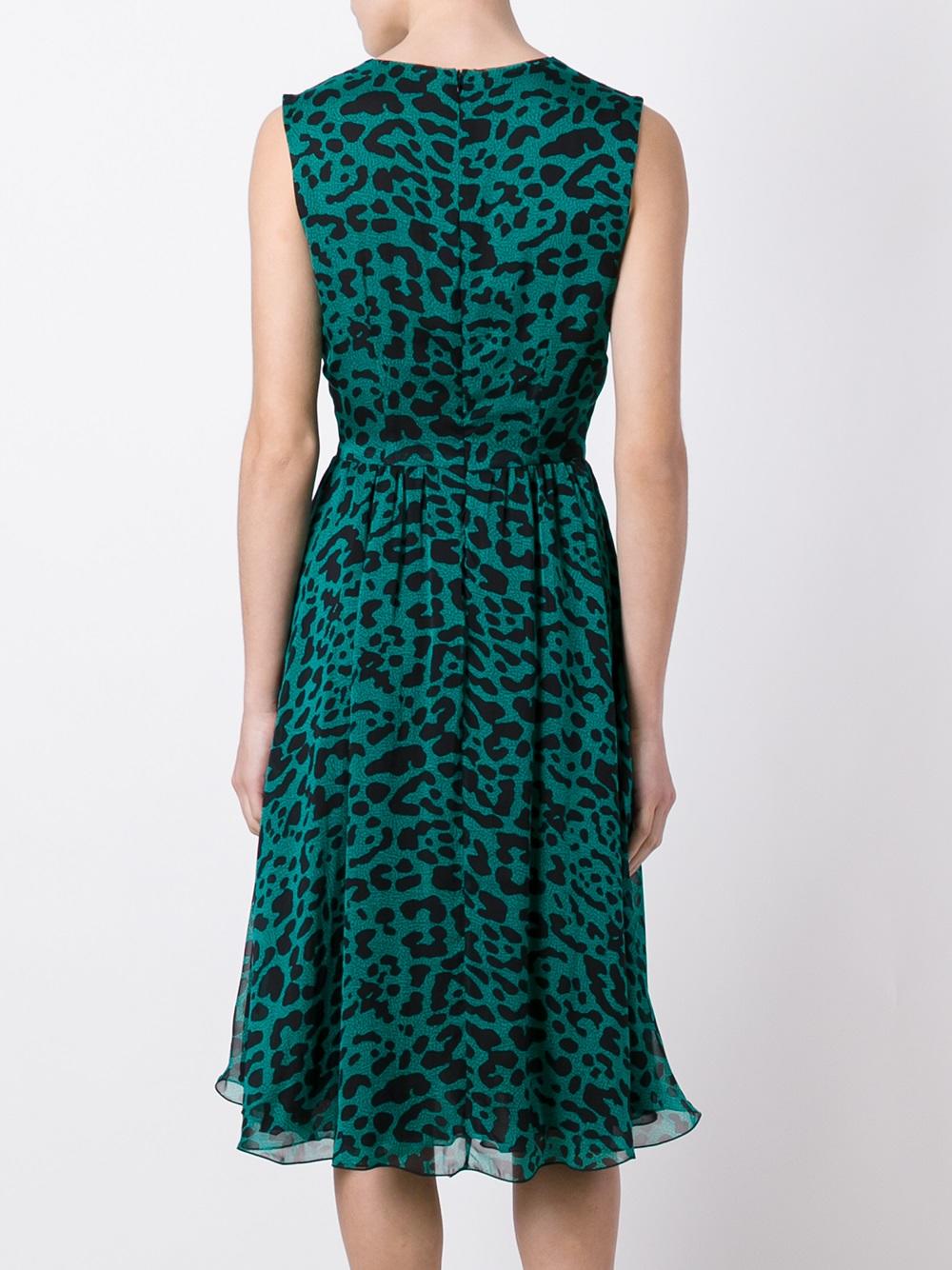 leopard print dress