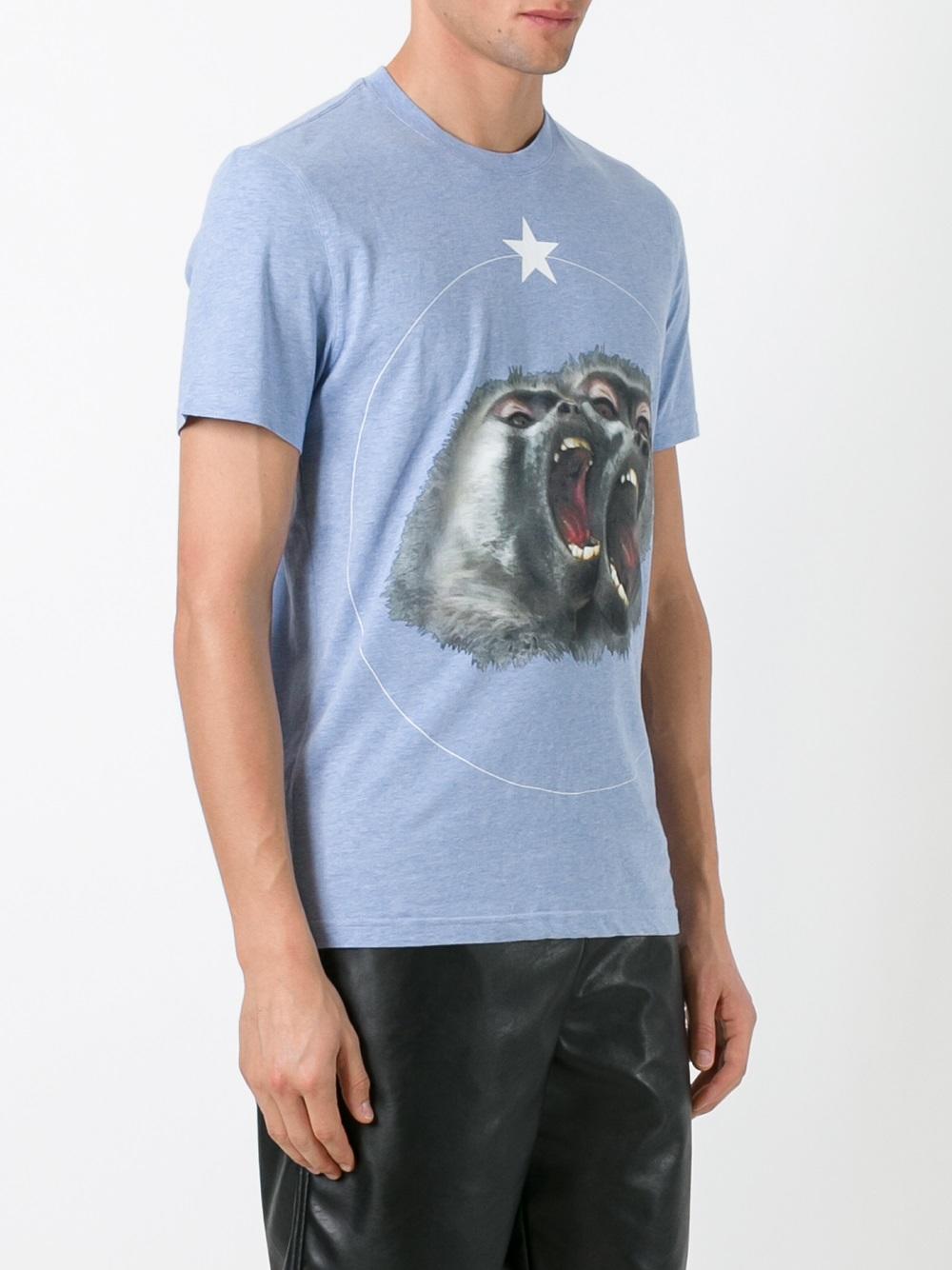 monkey brothers printed t-shirt