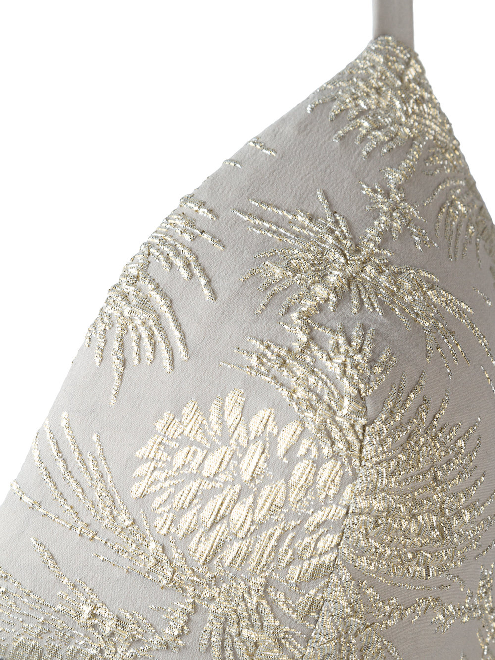 jacquard flower bikini top