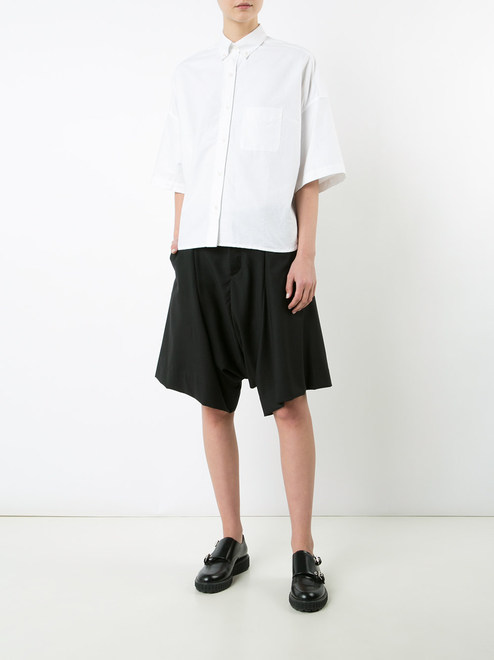 dropped crotch shorts