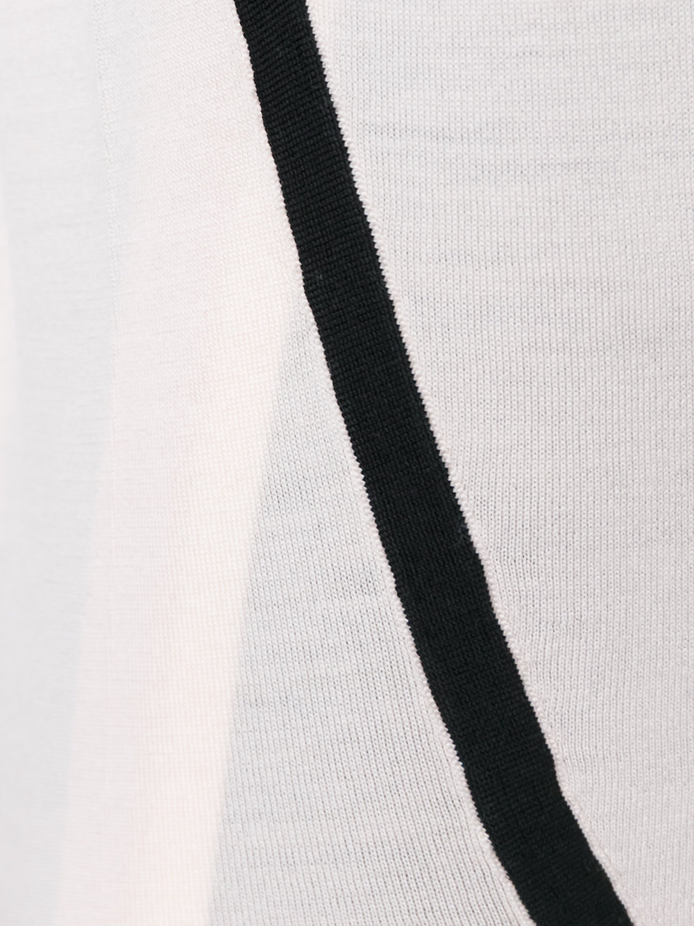 contrast trim cardigan