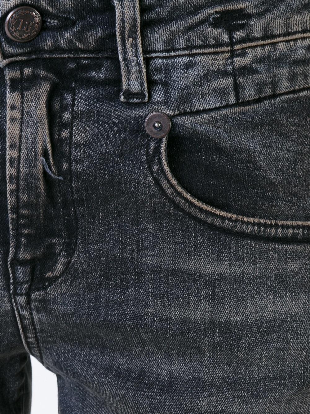 straight cropped jeans