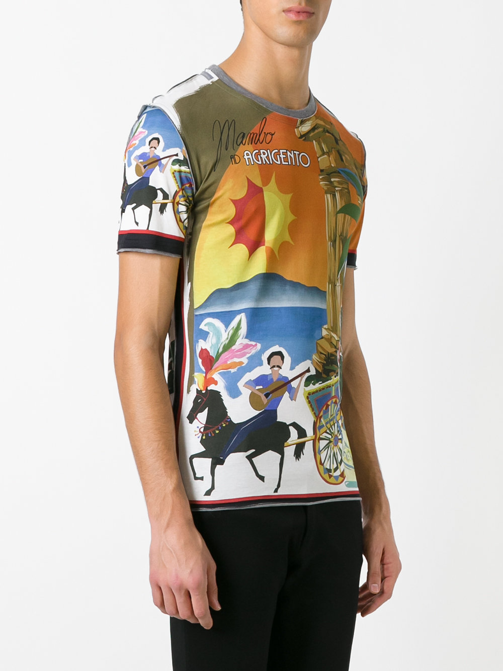 Mambo print T-shirt
