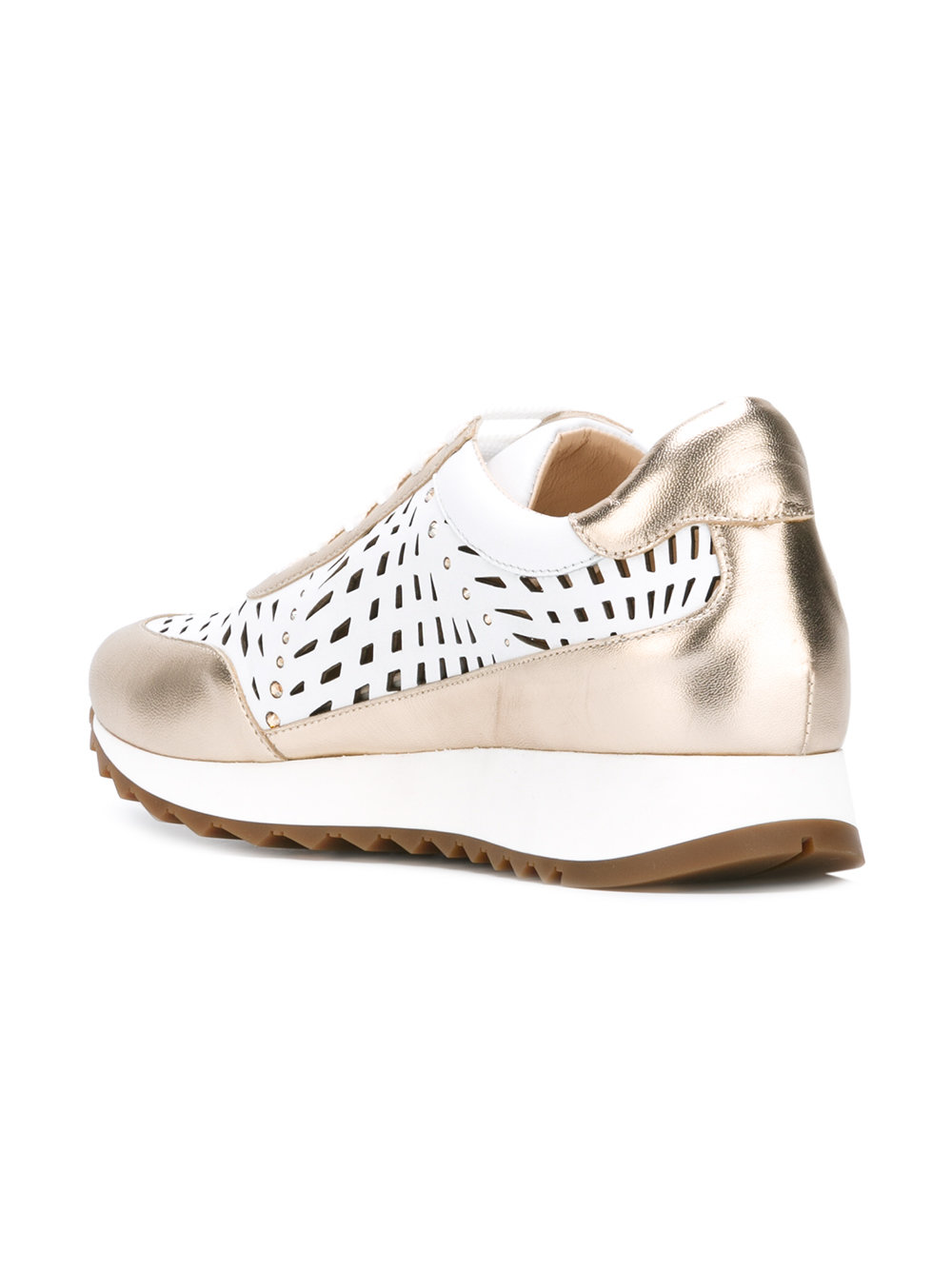 cut out panel sneakers 