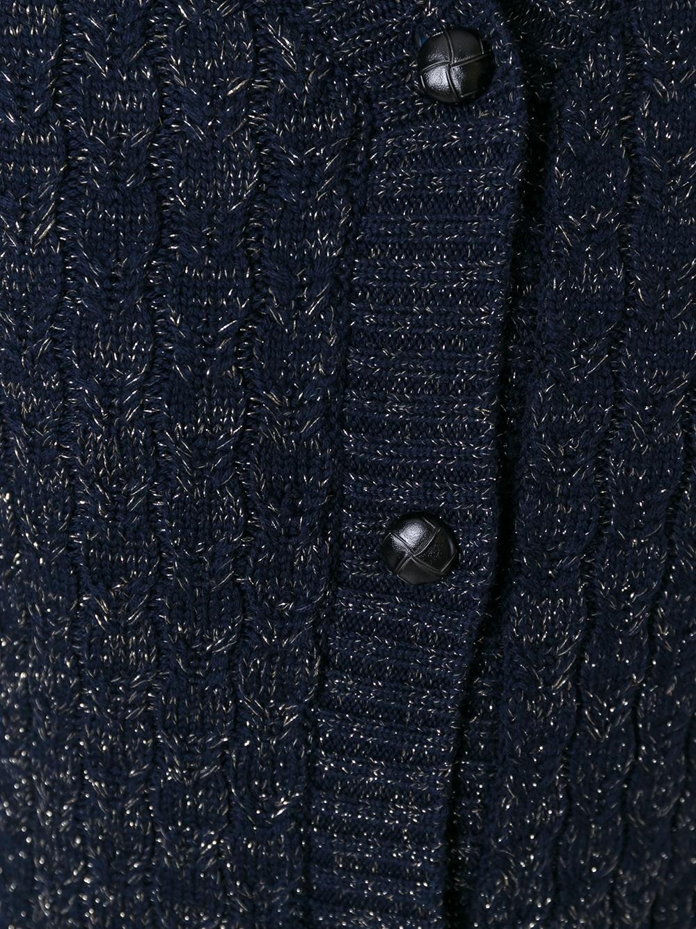glitter effect cardigan
