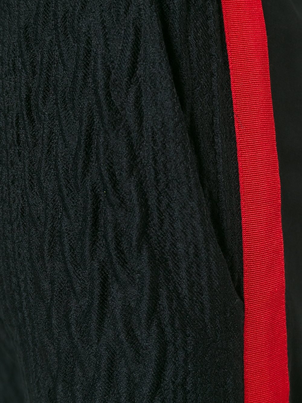 cloque panel trackpants