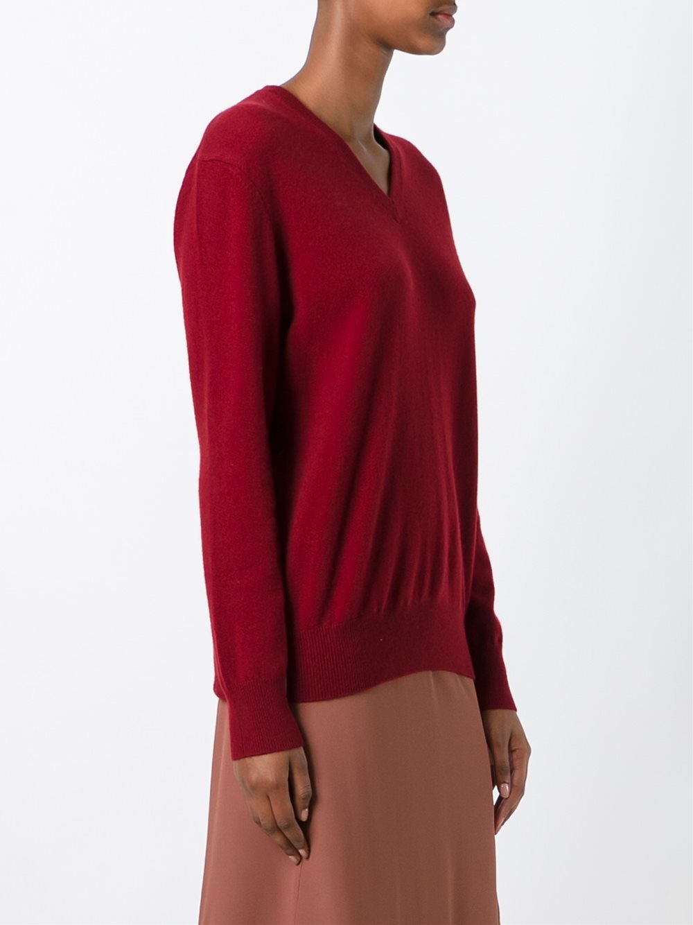 v-neck jumper